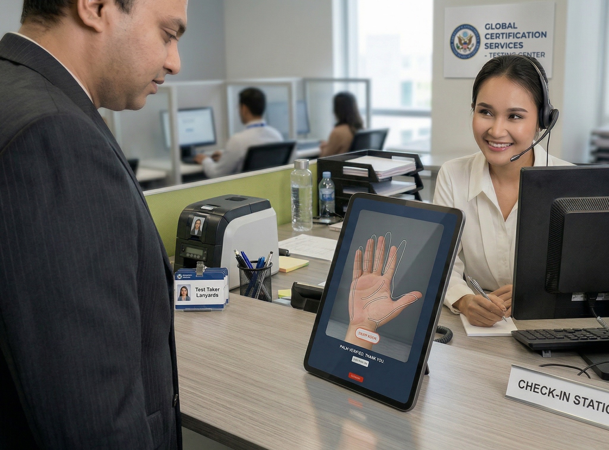 Biometric Admissions Workflow
